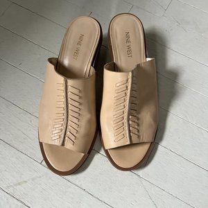 NINE WEST Women's Rahima Leather Mule